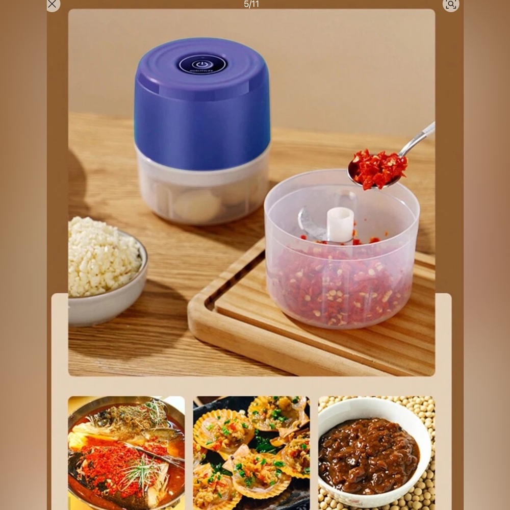 Electric mini food processor new
